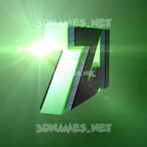 zi in Green Light style - 3D name wallpaper zi in Green Light style - 3D name wallpaper