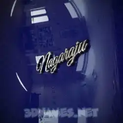 nagaraju in Metalic Blue style - 3D name wallpaper