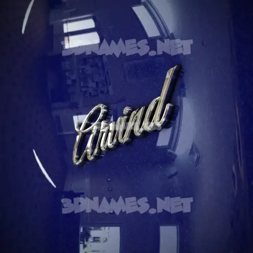 arvind in Metalic Blue style - 3D name wallpaper arvind in Metalic Blue style - 3D name wallpaper