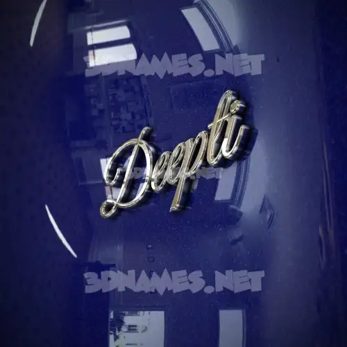 deepti in Metalic Blue style - 3D name wallpaper deepti in Metalic Blue style - 3D name wallpaper