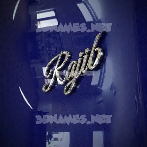 rajib in Metalic Blue style - 3D name wallpaper rajib in Metalic Blue style - 3D name wallpaper
