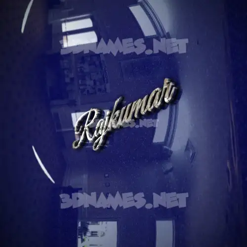 rajkumar in Metalic Blue style - 3D name wallpaper rajkumar in Metalic Blue style - 3D name wallpaper