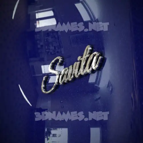 savita in Metalic Blue style - 3D name wallpaper savita in Metalic Blue style - 3D name wallpaper