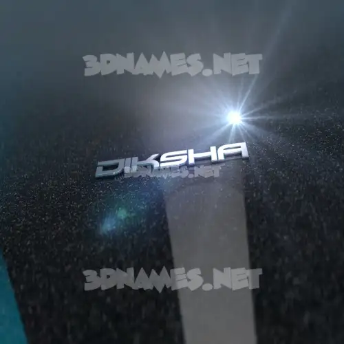 diksha in Black Metalic style - 3D name wallpaper diksha in Black Metalic style - 3D name wallpaper