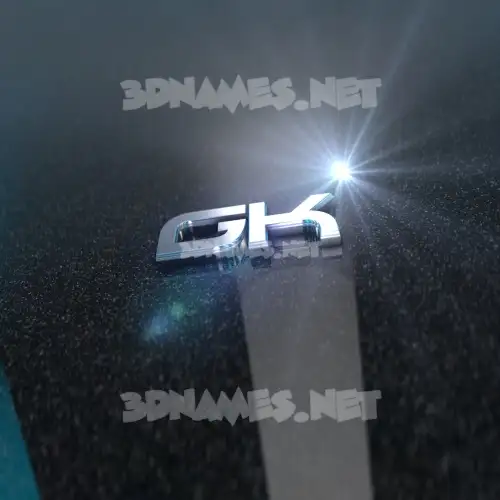 gk in Black Metalic style - 3D name wallpaper gk in Black Metalic style - 3D name wallpaper