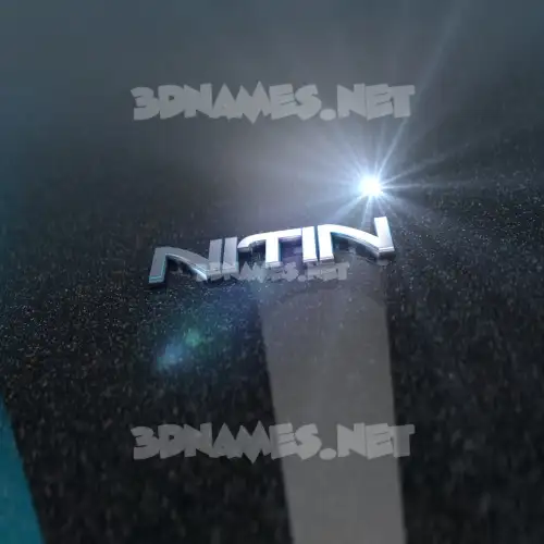 nitin in Black Metalic style - 3D name wallpaper nitin in Black Metalic style - 3D name wallpaper