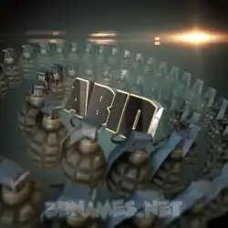 abid in Grenades style - 3D name wallpaper