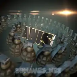 anis in Grenades style - 3D name wallpaper
