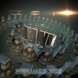 nani in Grenades style - 3D name wallpaper
