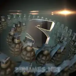 s in Grenades style - 3D name wallpaper