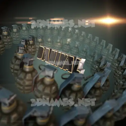 daniyal in Grenades style - 3D name wallpaper daniyal in Grenades style - 3D name wallpaper