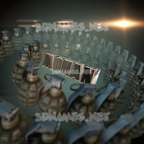 mohan in Grenades style - 3D name wallpaper mohan in Grenades style - 3D name wallpaper