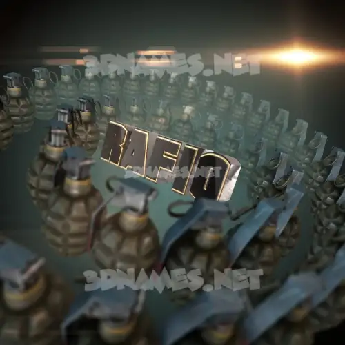 rafiq in Grenades style - 3D name wallpaper rafiq in Grenades style - 3D name wallpaper