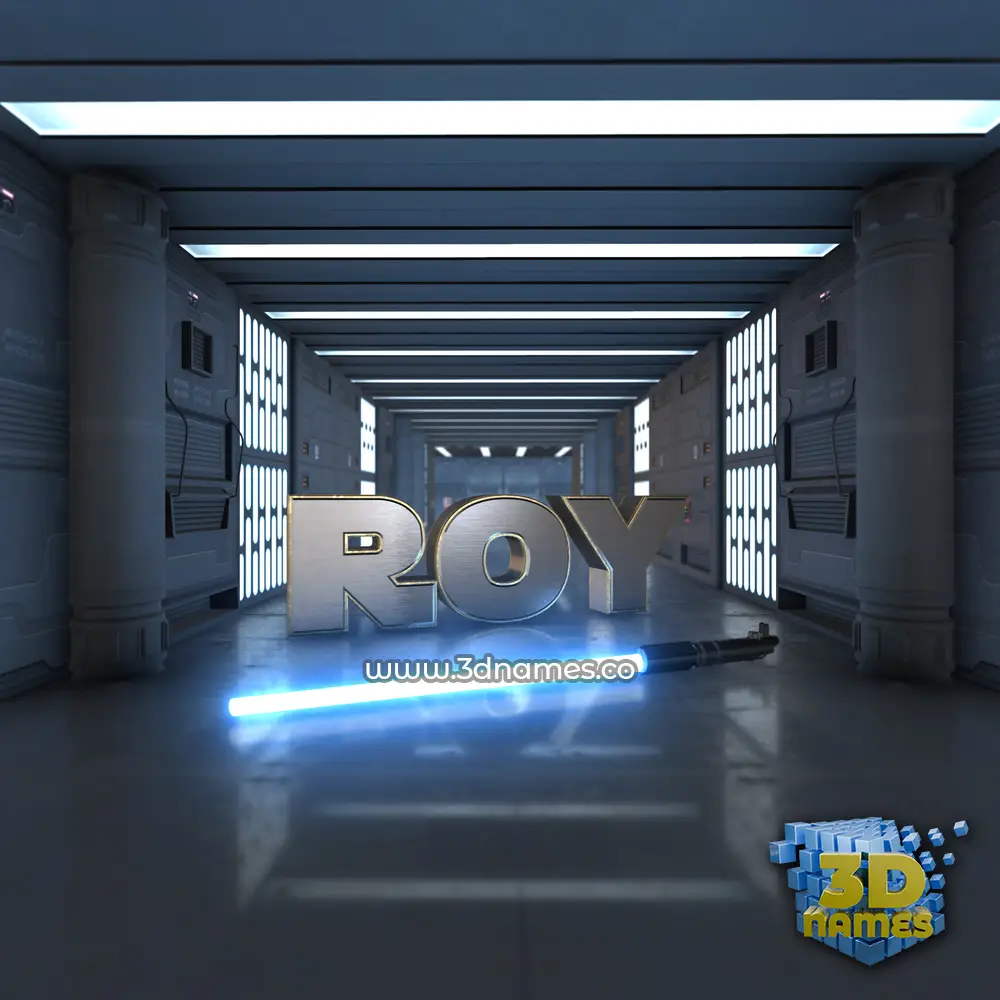 roy in Light Saber style - 3D name wallpaper roy in Light Saber style - 3D name wallpaper