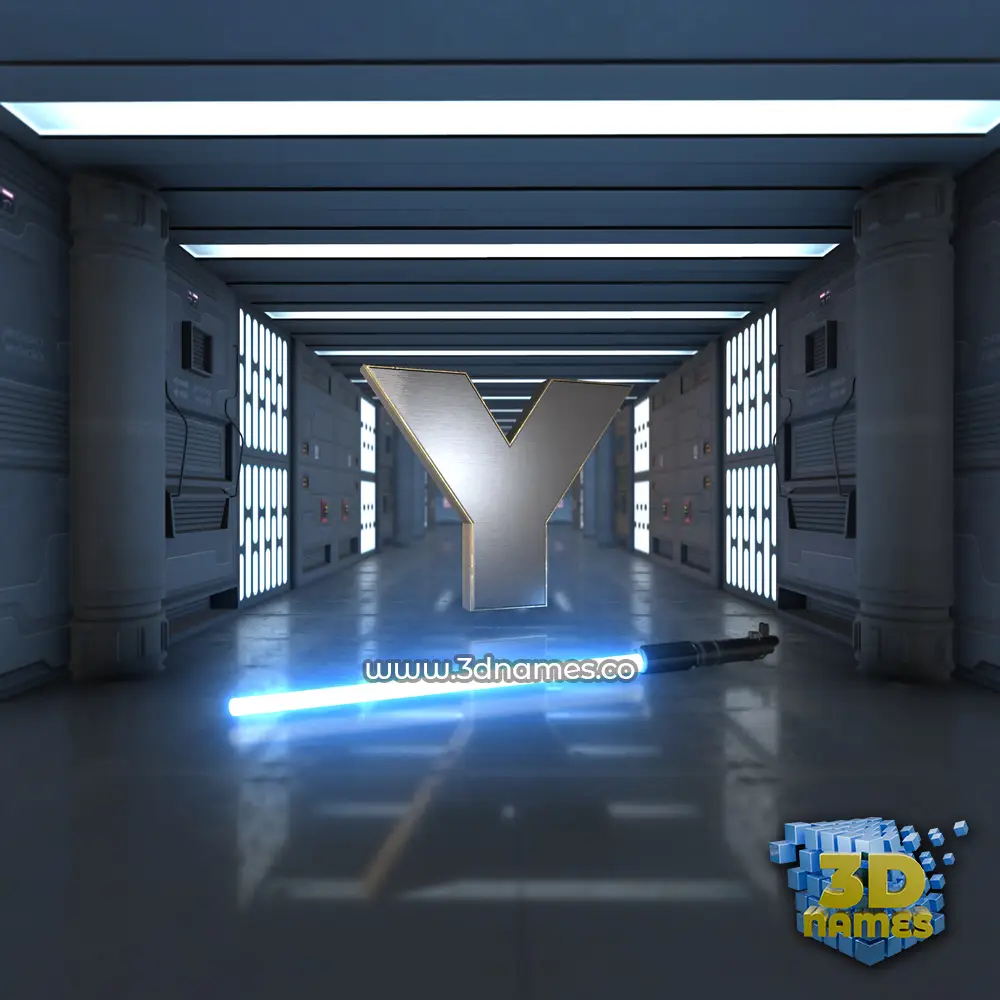 y in Light Saber style - 3D name wallpaper y in Light Saber style - 3D name wallpaper