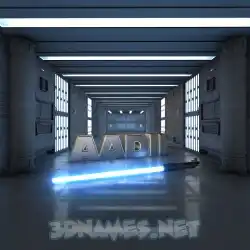 aadil in Light Saber style - 3D name wallpaper
