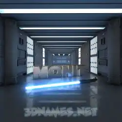 mohit in Light Saber style - 3D name wallpaper
