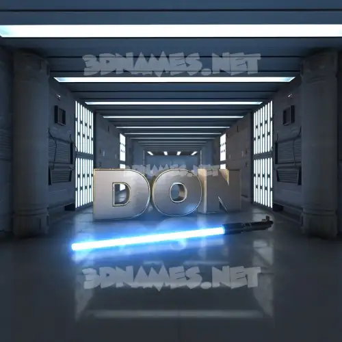 don in Light Saber style - 3D name wallpaper don in Light Saber style - 3D name wallpaper