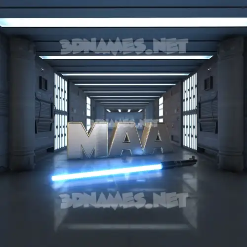maa in Light Saber style - 3D name wallpaper maa in Light Saber style - 3D name wallpaper