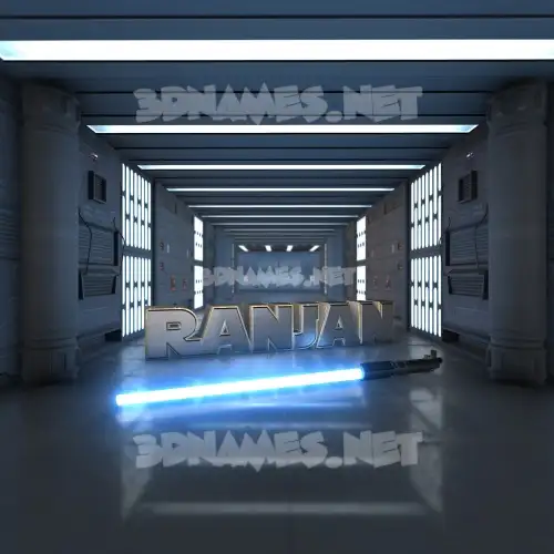 ranjan in Light Saber style - 3D name wallpaper ranjan in Light Saber style - 3D name wallpaper