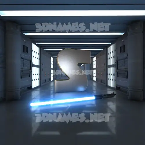 s in Light Saber style - 3D name wallpaper s in Light Saber style - 3D name wallpaper