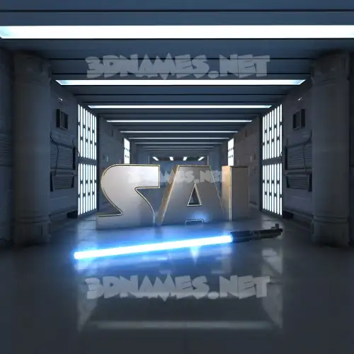 sai in Light Saber style - 3D name wallpaper sai in Light Saber style - 3D name wallpaper