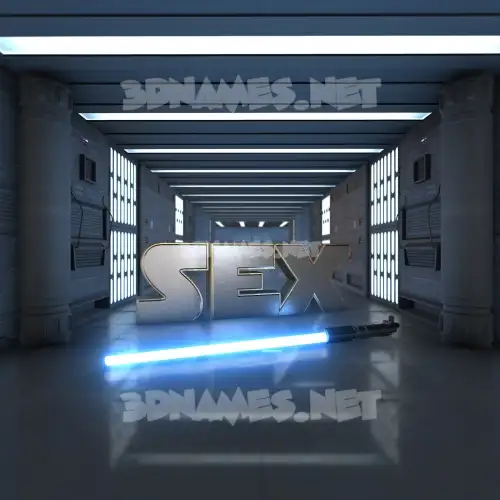 sex in Light Saber style - 3D name wallpaper sex in Light Saber style - 3D name wallpaper