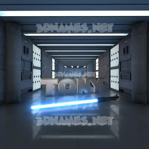 tony in Light Saber style - 3D name wallpaper tony in Light Saber style - 3D name wallpaper