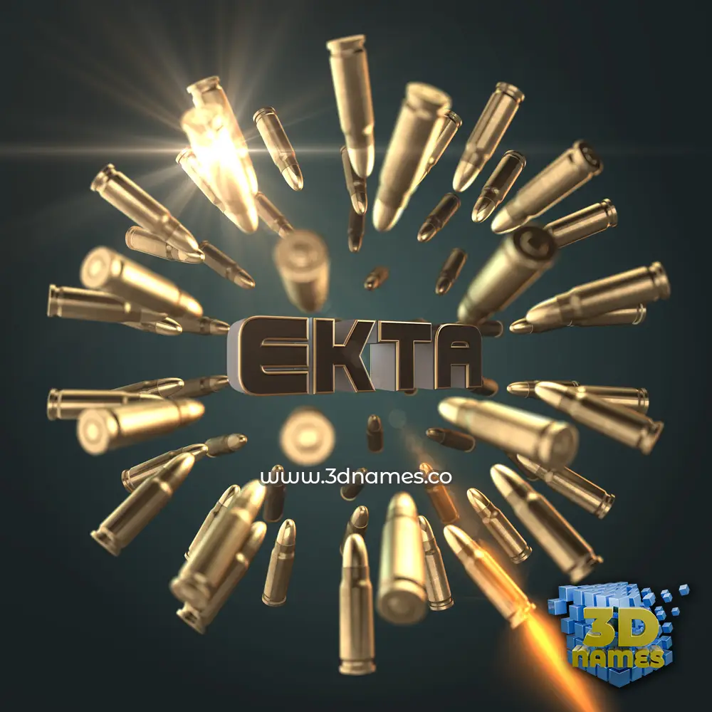 ekta in Bullet Time style - 3D name wallpaper ekta in Bullet Time style - 3D name wallpaper