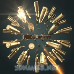 abdulrahman in Bullet Time style - 3D name wallpaper