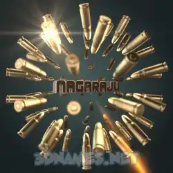 nagaraju in Bullet Time style - 3D name wallpaper