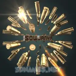 sowjanya in Bullet Time style - 3D name wallpaper