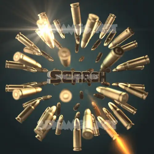 search in Bullet Time style - 3D name wallpaper