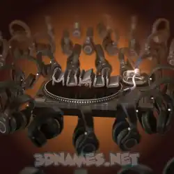 mukul in DJ Yourself style - 3D name wallpaper