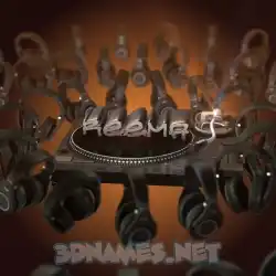 reema in DJ Yourself style - 3D name wallpaper