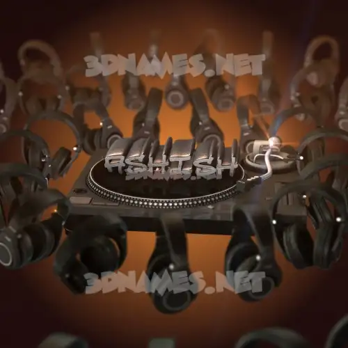 ashish in DJ Yourself style - 3D name wallpaper