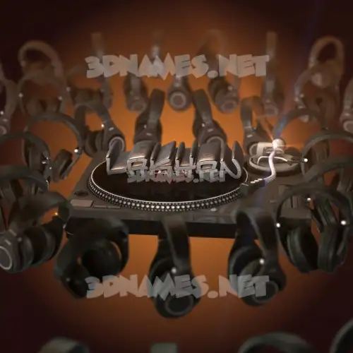 lakhan in DJ Yourself style - 3D name wallpaper