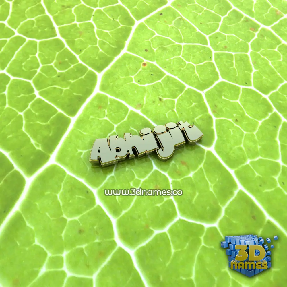 abhijit in Gold Leaf style - 3D name wallpaper abhijit in Gold Leaf style - 3D name wallpaper