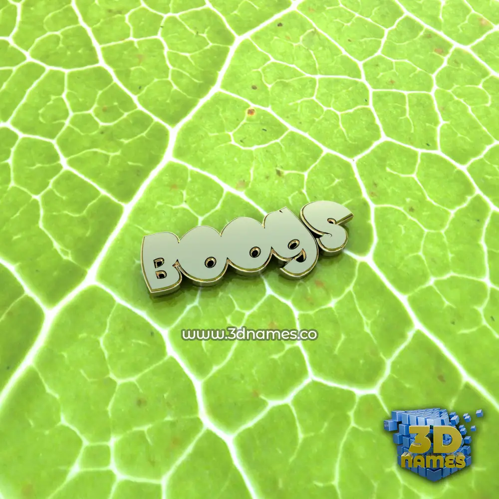 boogs in Gold Leaf style - 3D name wallpaper boogs in Gold Leaf style - 3D name wallpaper