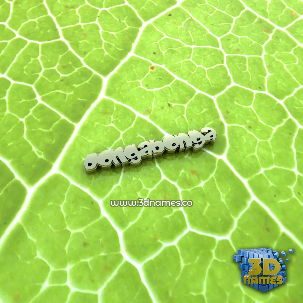 dongabonga in Gold Leaf style - 3D name wallpaper dongabonga in Gold Leaf style - 3D name wallpaper