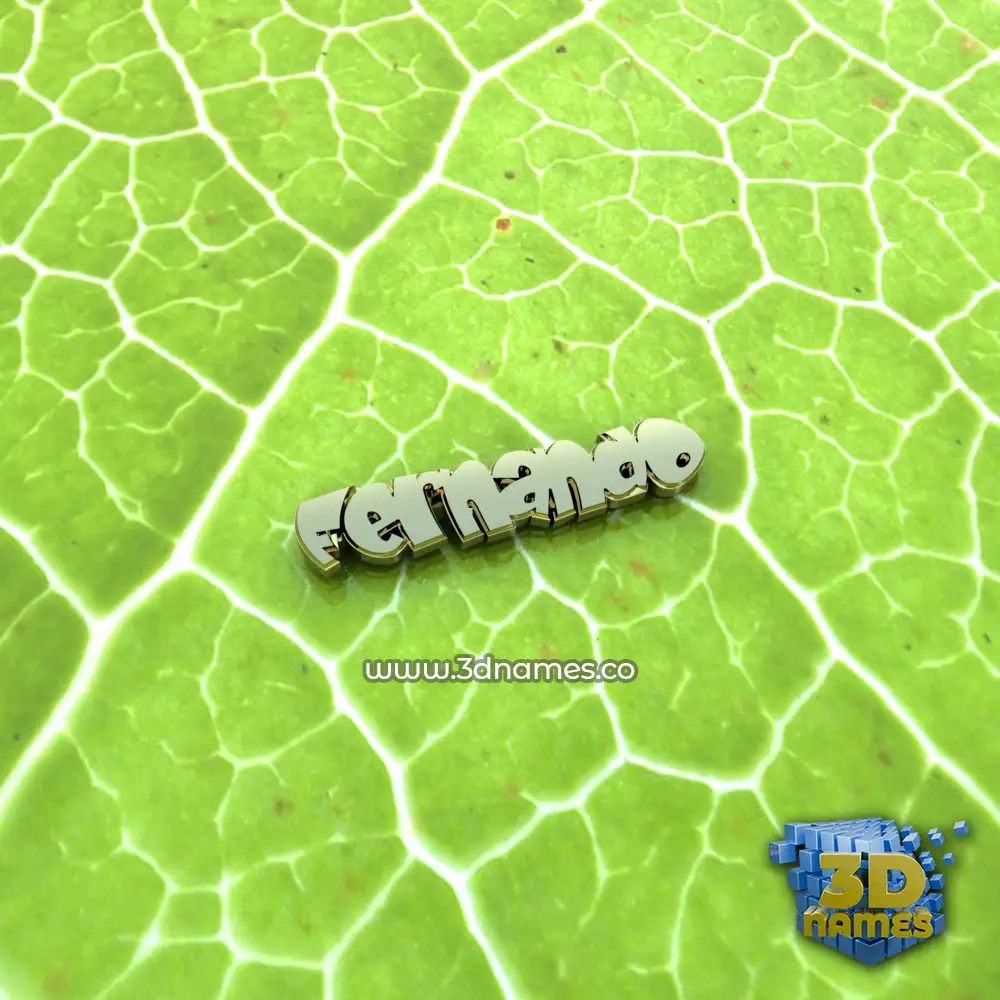 fernando in Gold Leaf style - 3D name wallpaper fernando in Gold Leaf style - 3D name wallpaper
