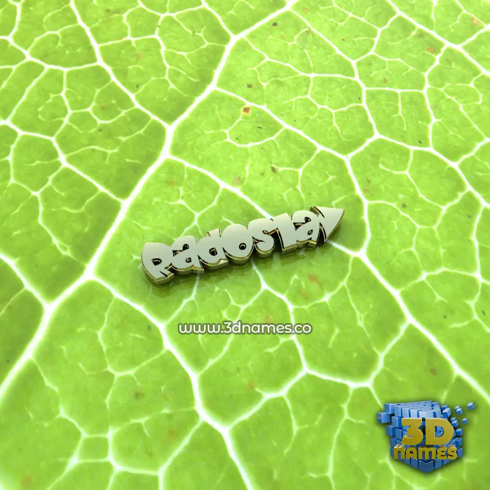radoslav in Gold Leaf style - 3D name wallpaper radoslav in Gold Leaf style - 3D name wallpaper