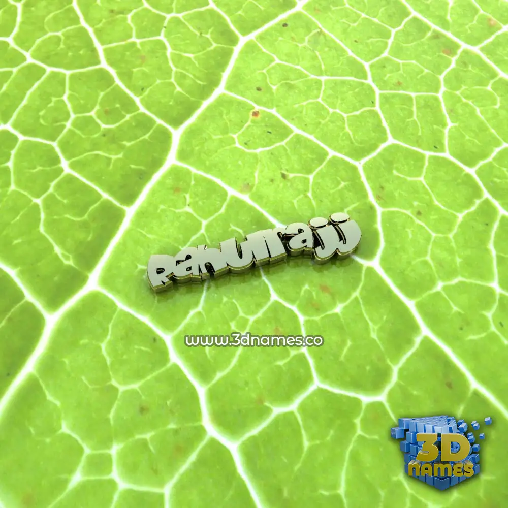 rahulrajj in Gold Leaf style - 3D name wallpaper