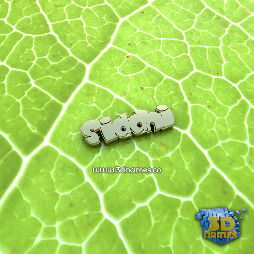 siddhi in Gold Leaf style - 3D name wallpaper