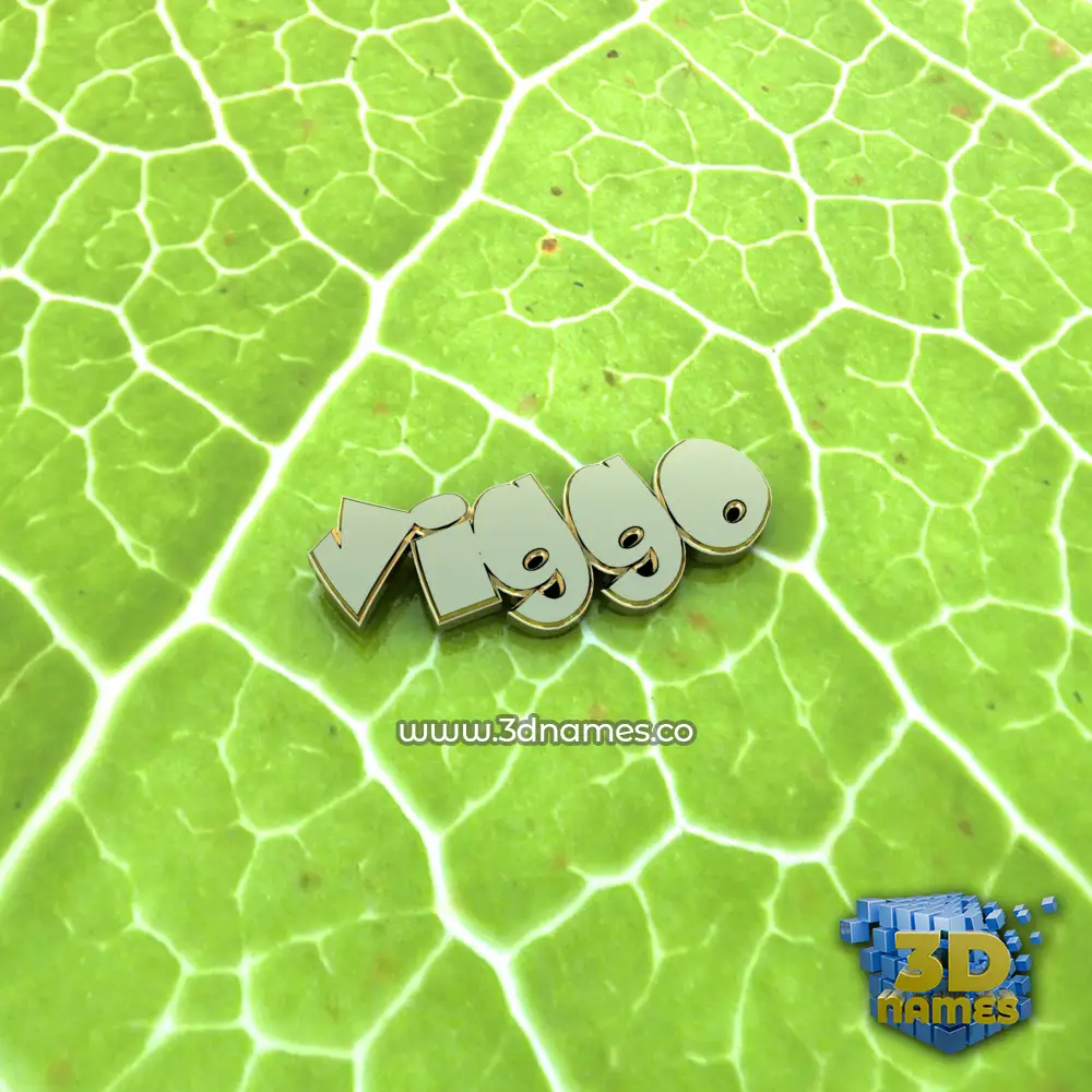viggo in Gold Leaf style - 3D name wallpaper viggo in Gold Leaf style - 3D name wallpaper