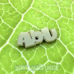 abu in Gold Leaf style - 3D name wallpaper