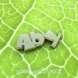 aby in Gold Leaf style - 3D name wallpaper