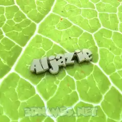 aljazie in Gold Leaf style - 3D name wallpaper