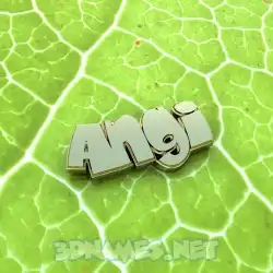 angi in Gold Leaf style - 3D name wallpaper
