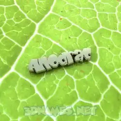 anodrac in Gold Leaf style - 3D name wallpaper